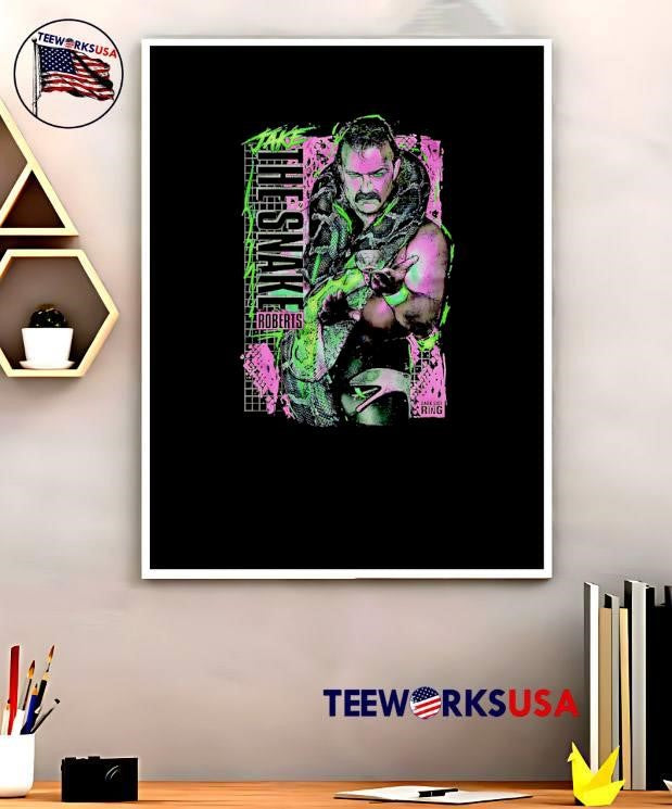 Dark Side of the Ring Jake the Snake Roberts Graphic shirt