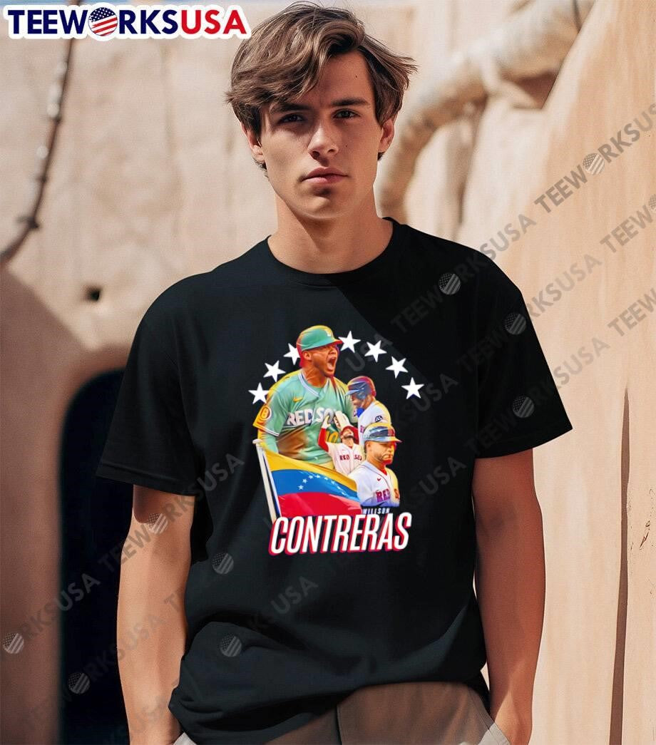 Venezuelan Pride Willson Contreras Red Sox T-Shirt