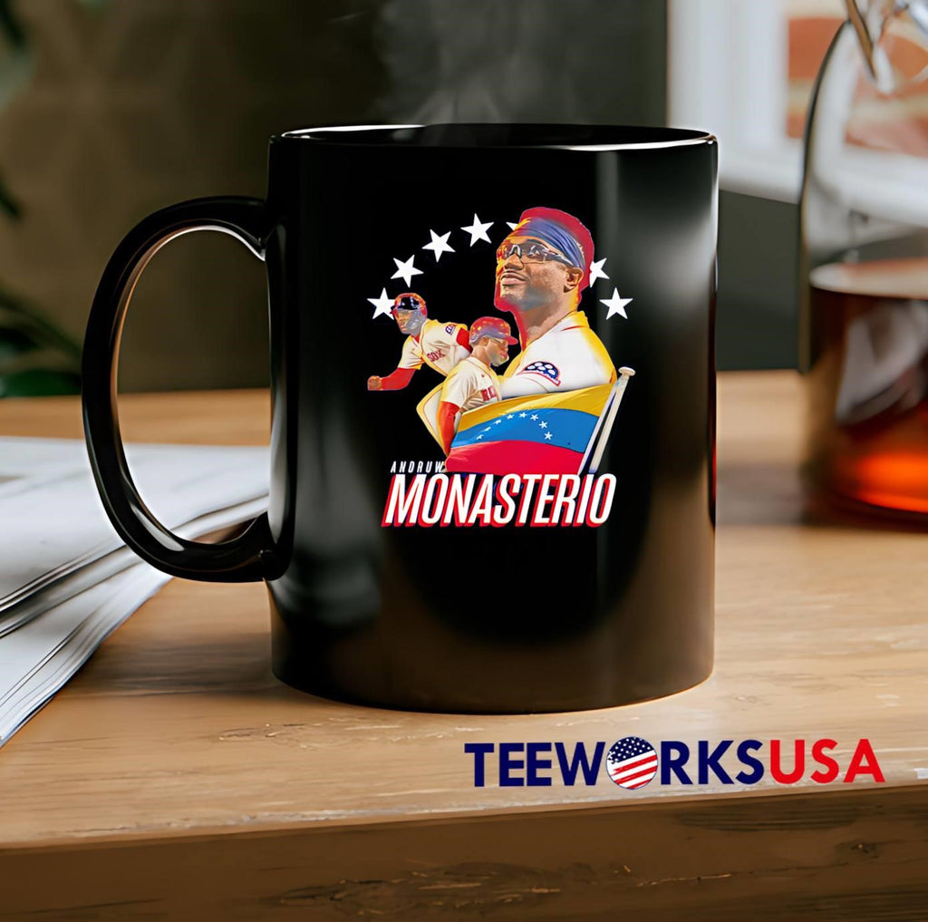 Venezuelan Pride Andruw Monasterio Red Sox Shirt