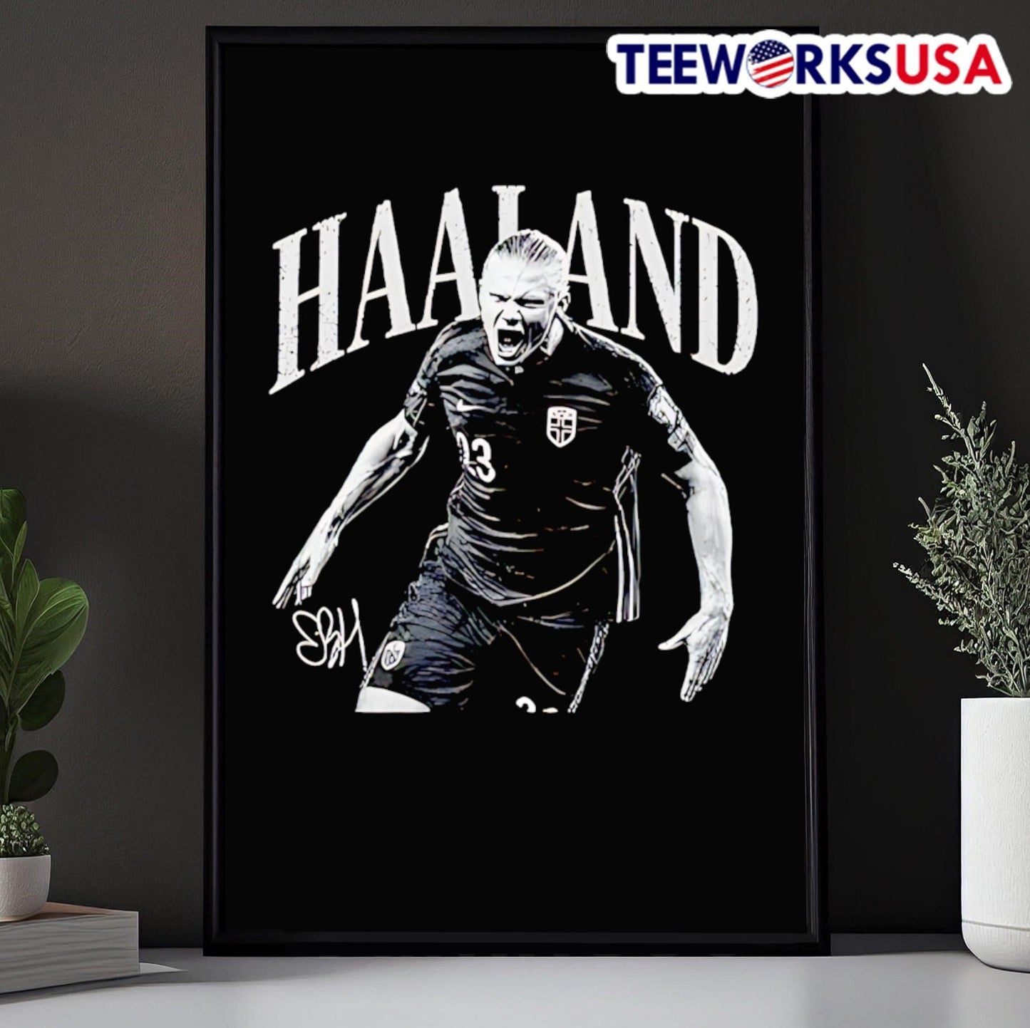 Erling Haaland Norway Football T-Shirt