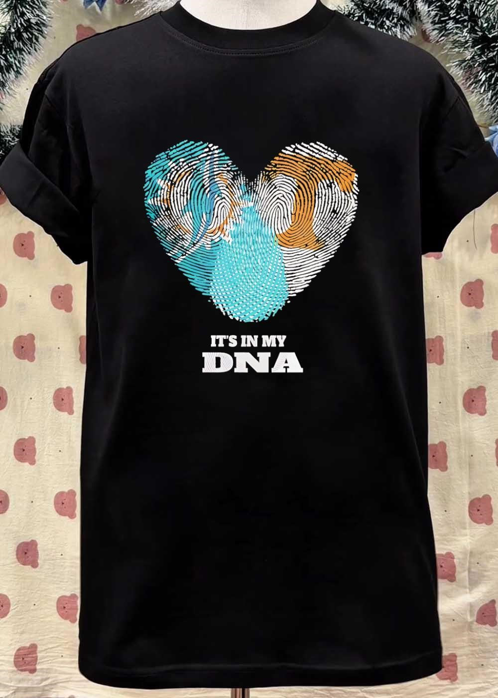 Fingerprint Heart Love It’s in My DNA Shirt