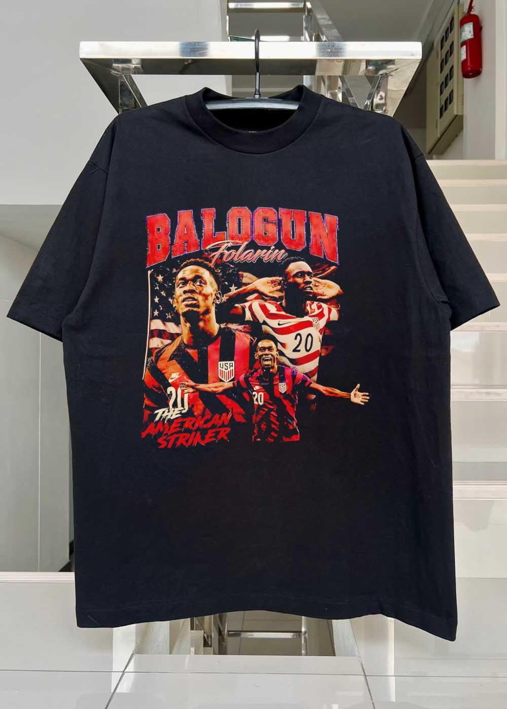 Folarin Balogun The American Striker USA Soccer T-Shirt