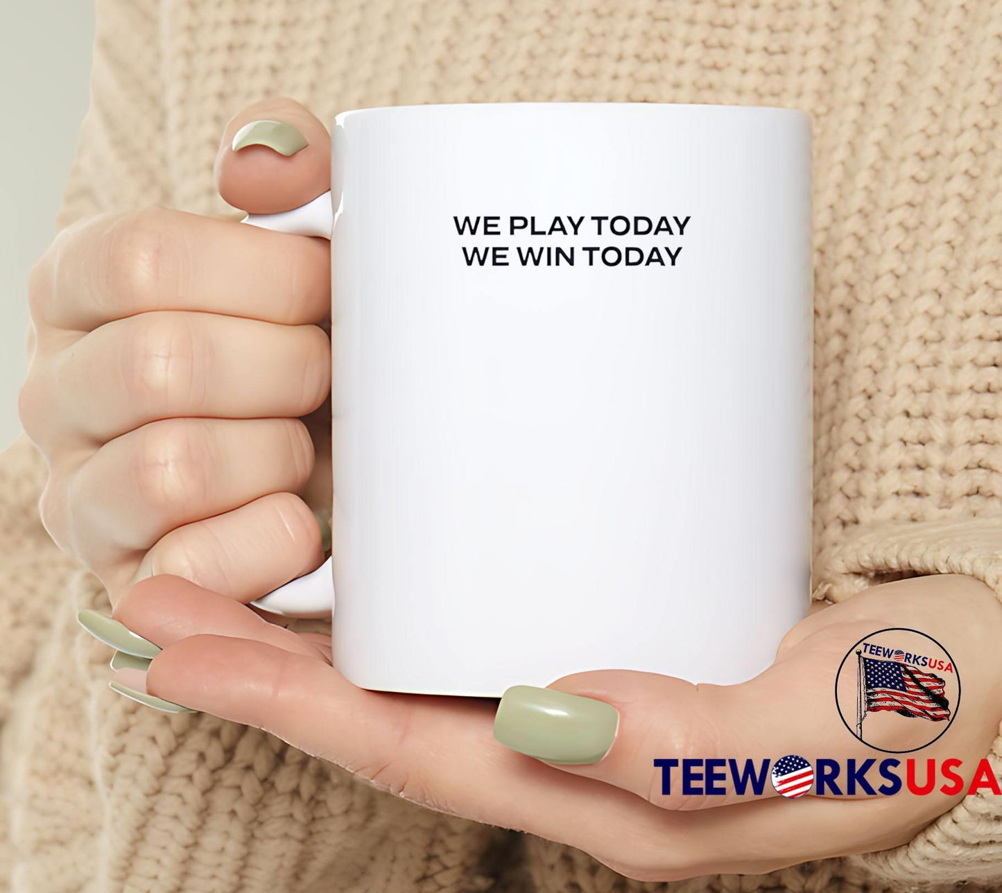 Game Day Apparel We Play Today We Win Today Fan T-Shirt