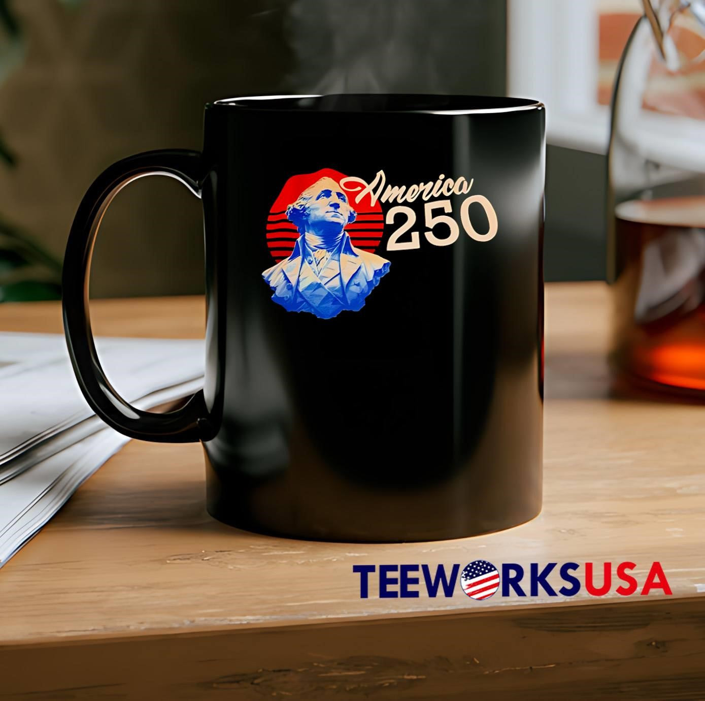 George Washington America 250 Commemorative shirt