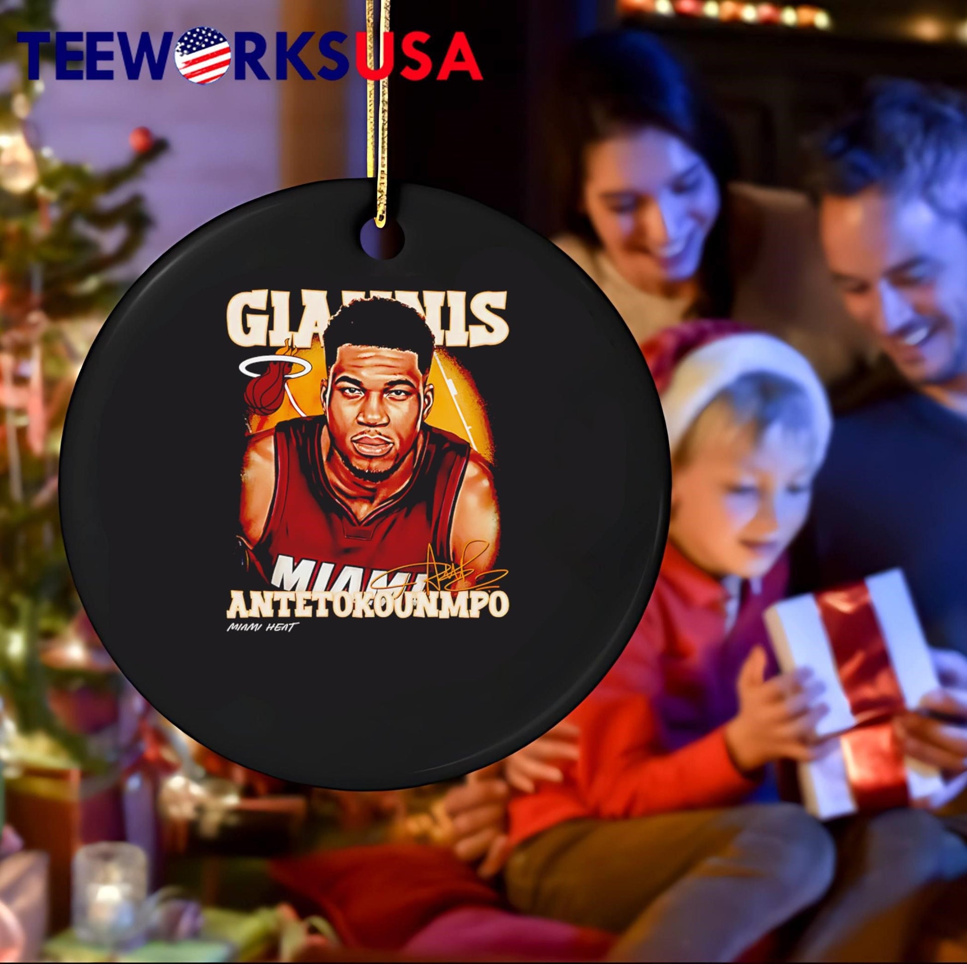 Giannis Antetokounmpo Miami Heat Shirt