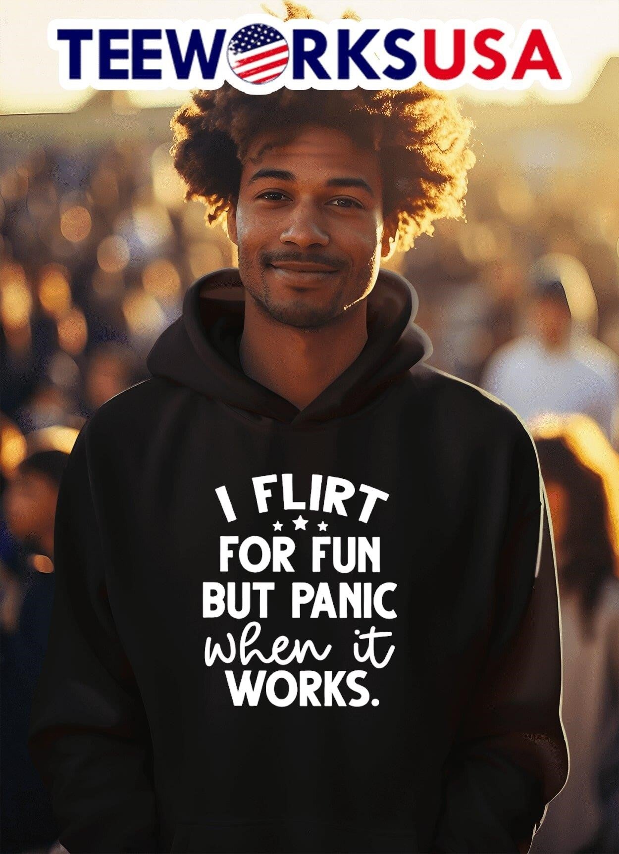 I Flirt For Fun But Panic When It Works Shirt