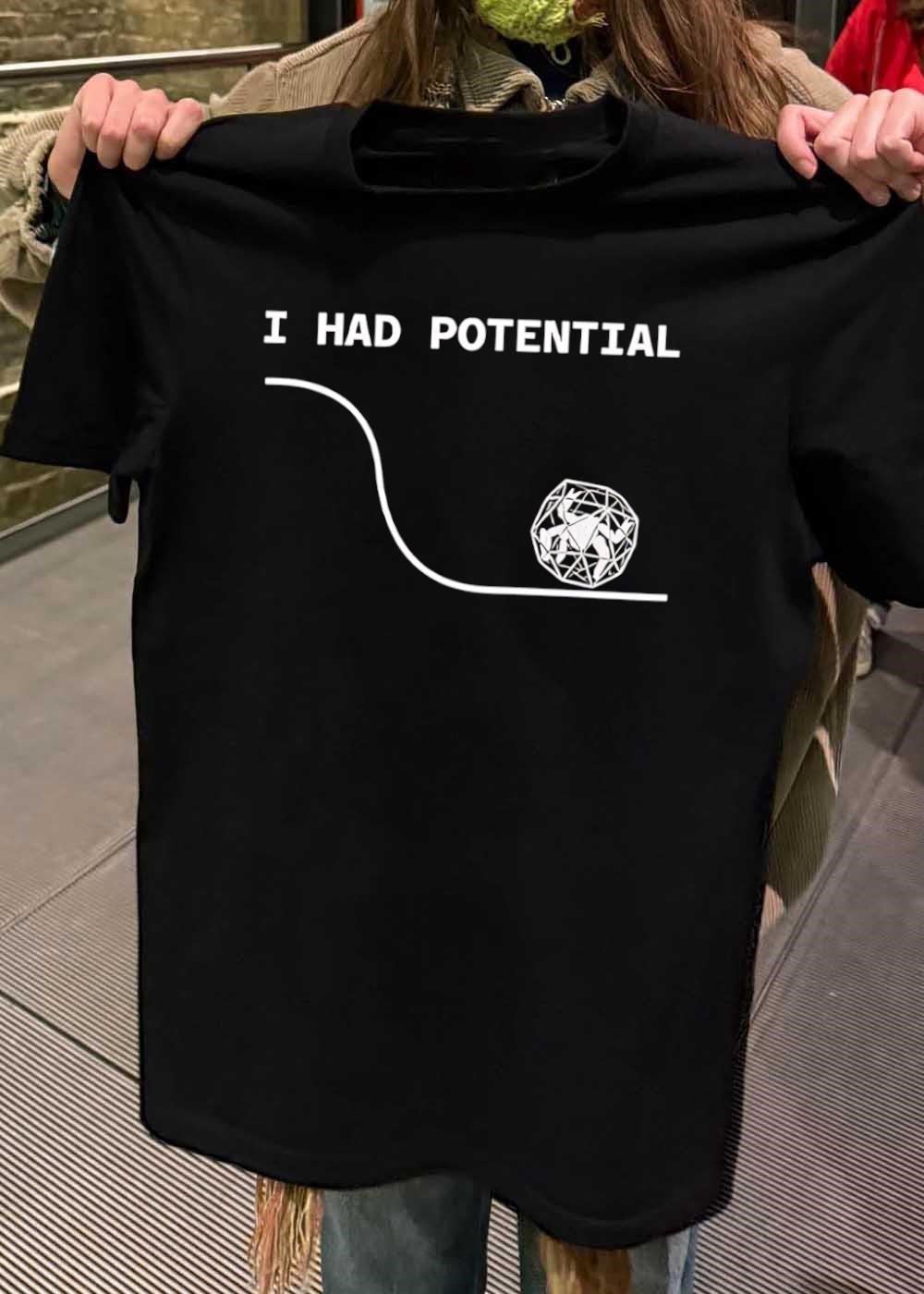 I Had Potential Crab Icosahedron T-Shirt