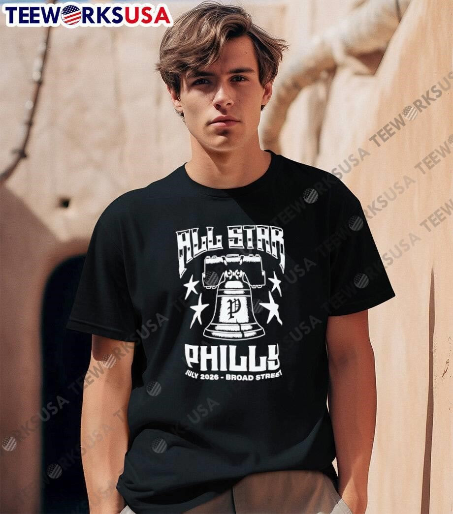 All Star Philly July 2026 Broad Street Philadelphia 76ers Shirt