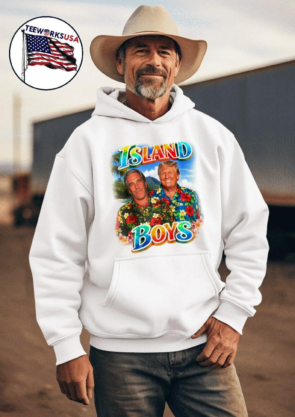Island Boys Jeffrey Epstein Donald Trump Shirt