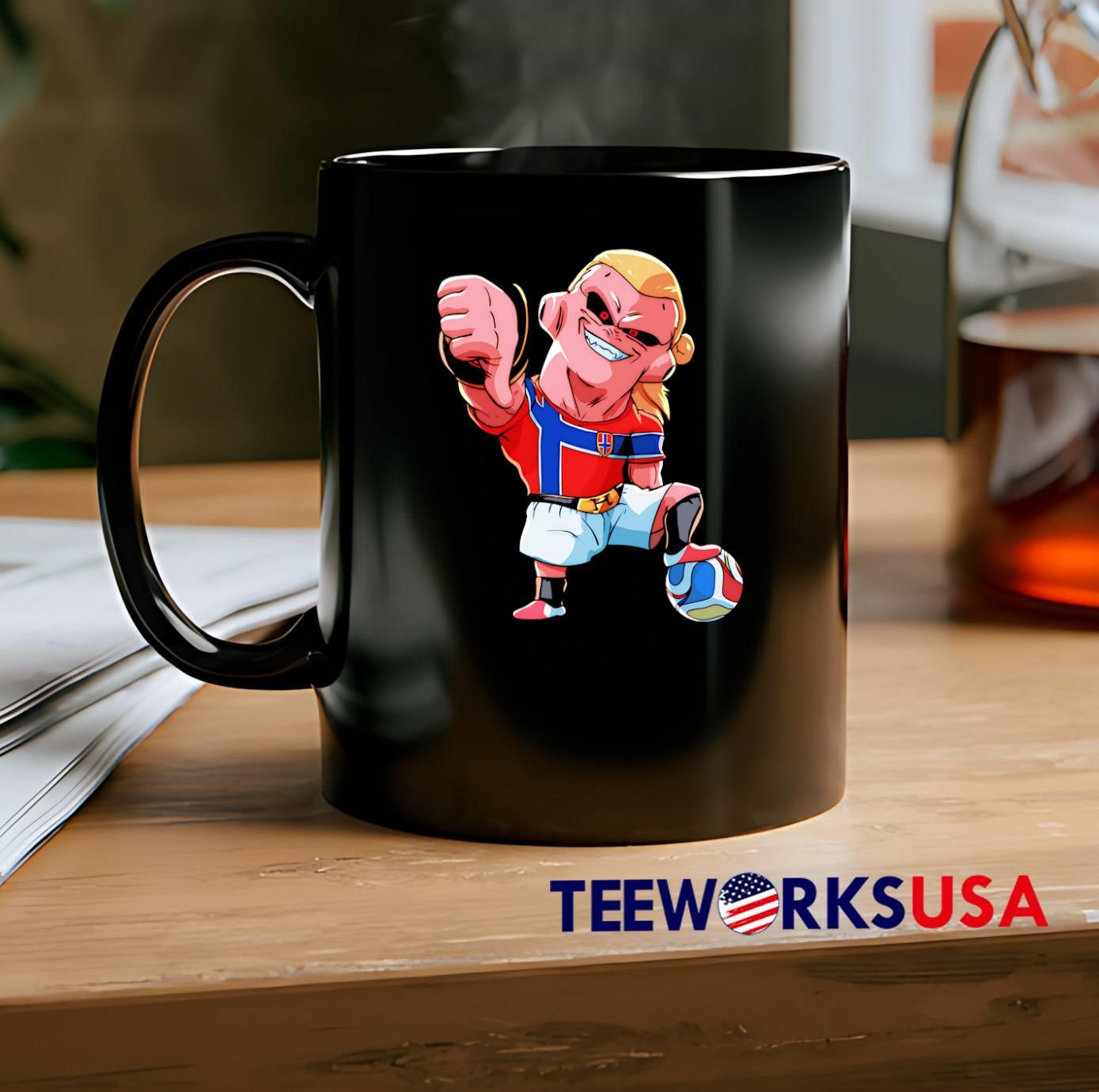 Kid Buu Giving Thumbs Down Soccer Norway Shirt