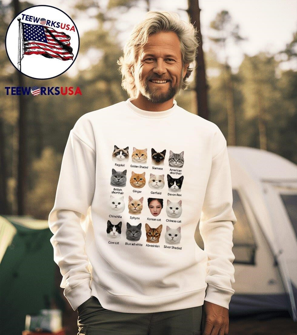 Kpop Cat Breed Chart Jennie Blackpink Meme Shirt