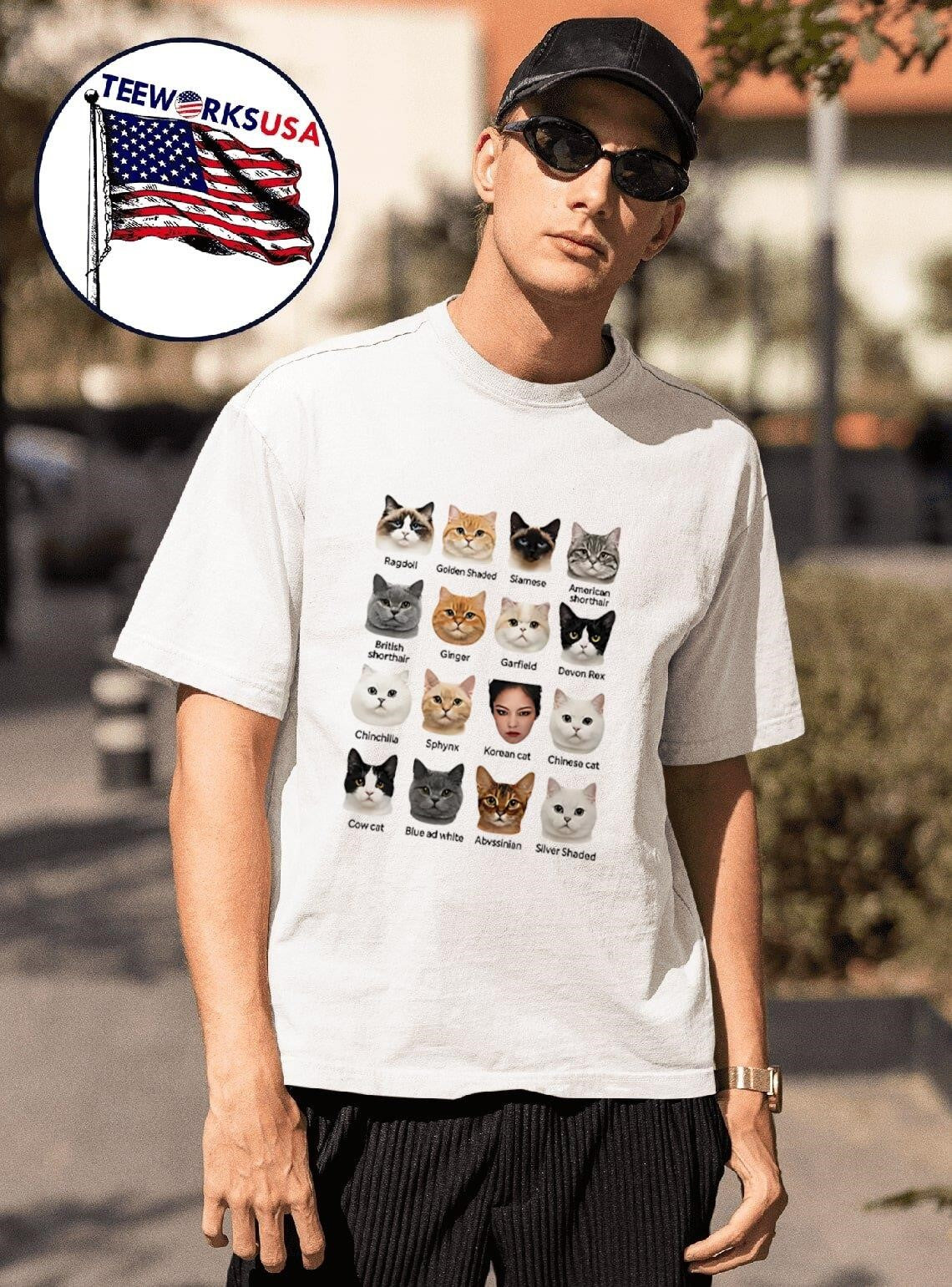 Kpop Cat Breed Chart Jennie Blackpink Meme Shirt