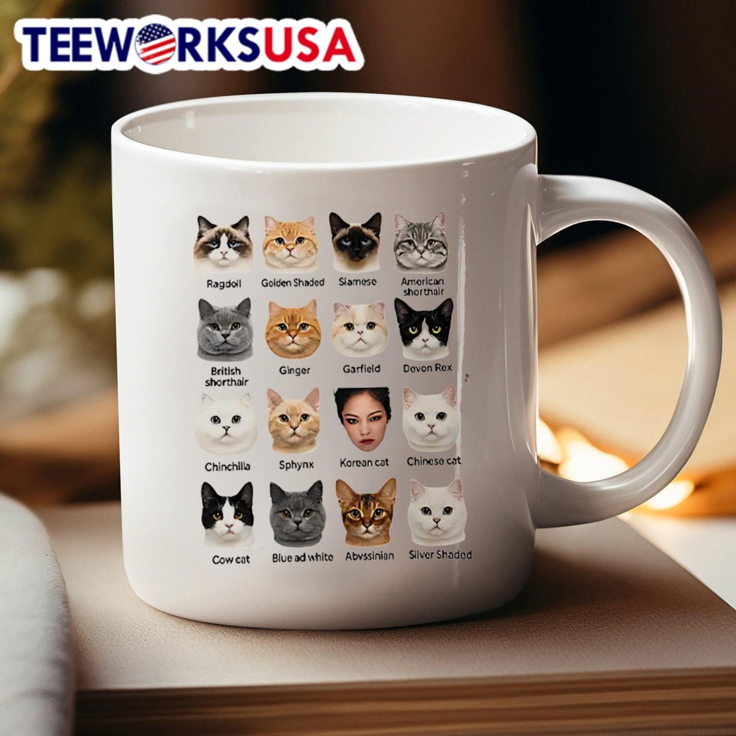 Kpop Cat Breed Chart Jennie Blackpink Meme Shirt