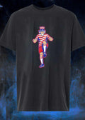 M. Uncle Sam Playing Soccer Graphic T-Shirt