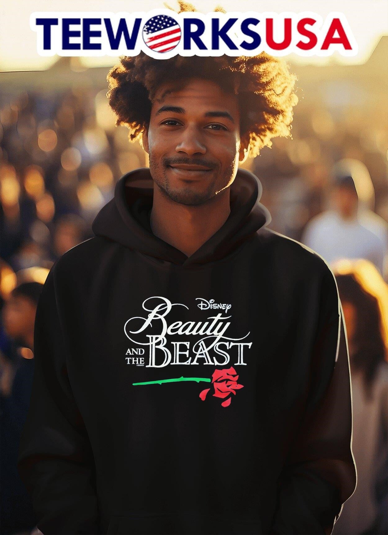 Beauty And The Beast Logo Shirt