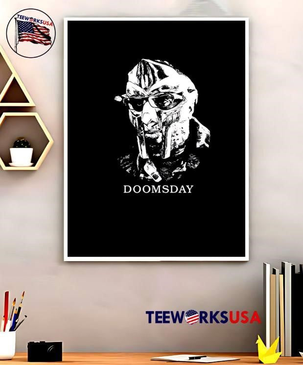MF DOOM Doomsday Mask Rap Legend Music Artist Graphic Premium shirt