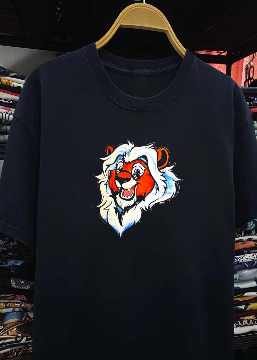 Mascot Apparel Lion Mascot Roaring shirt