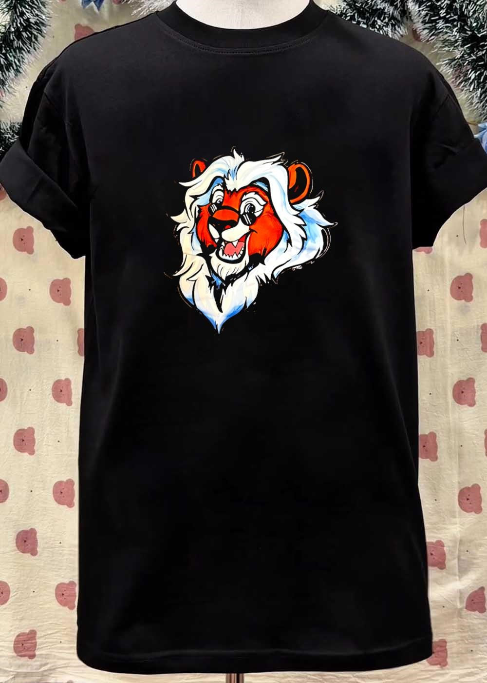 Mascot Apparel Lion Mascot Roaring shirt
