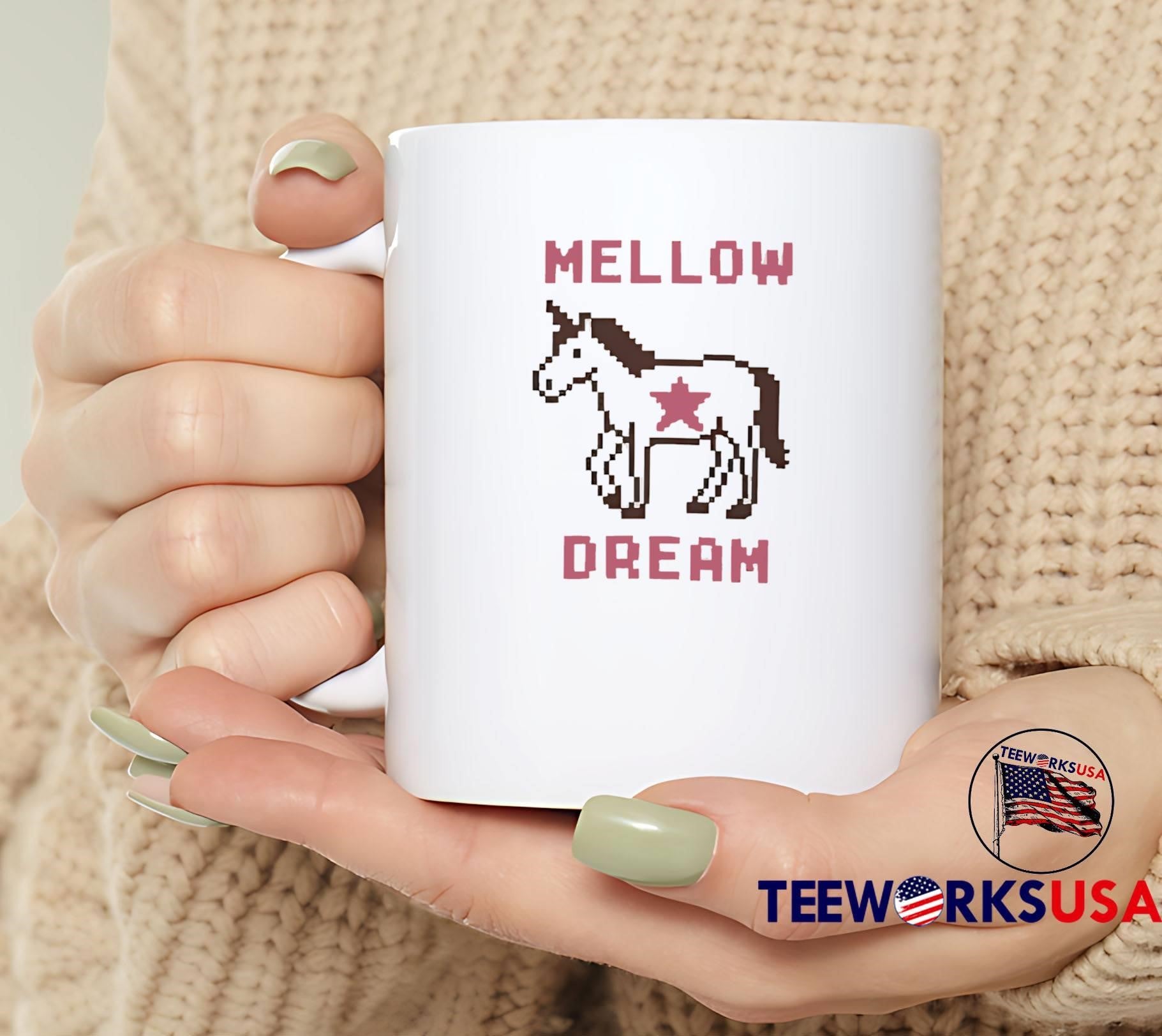 Mellow Dream Unicorn Pixel Art T-Shirt