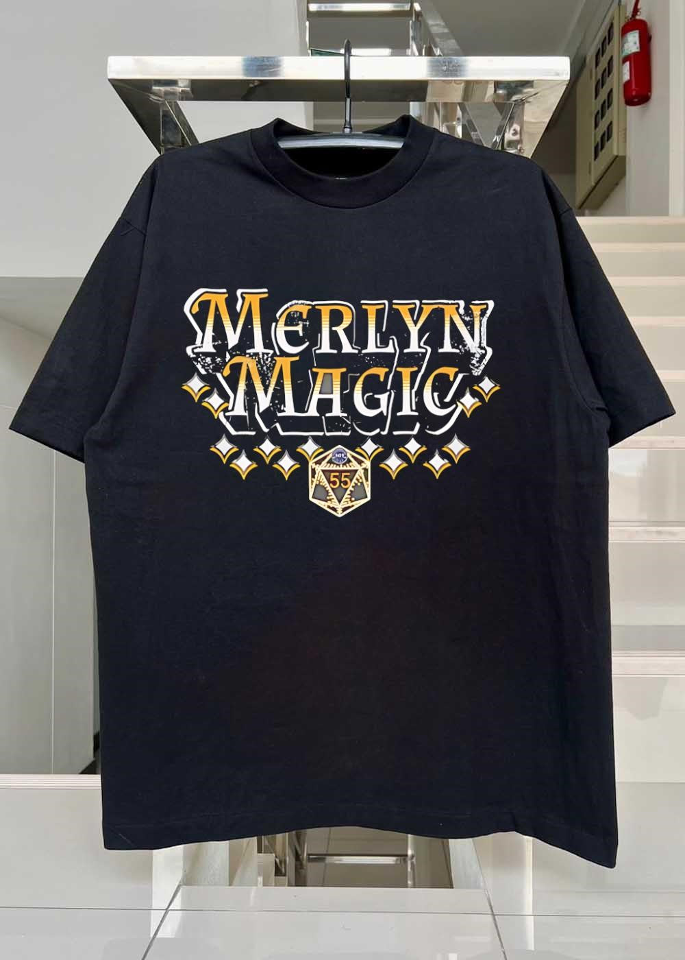 Merlyn Magic 55 d20 Roleplaying Game T-Shirt