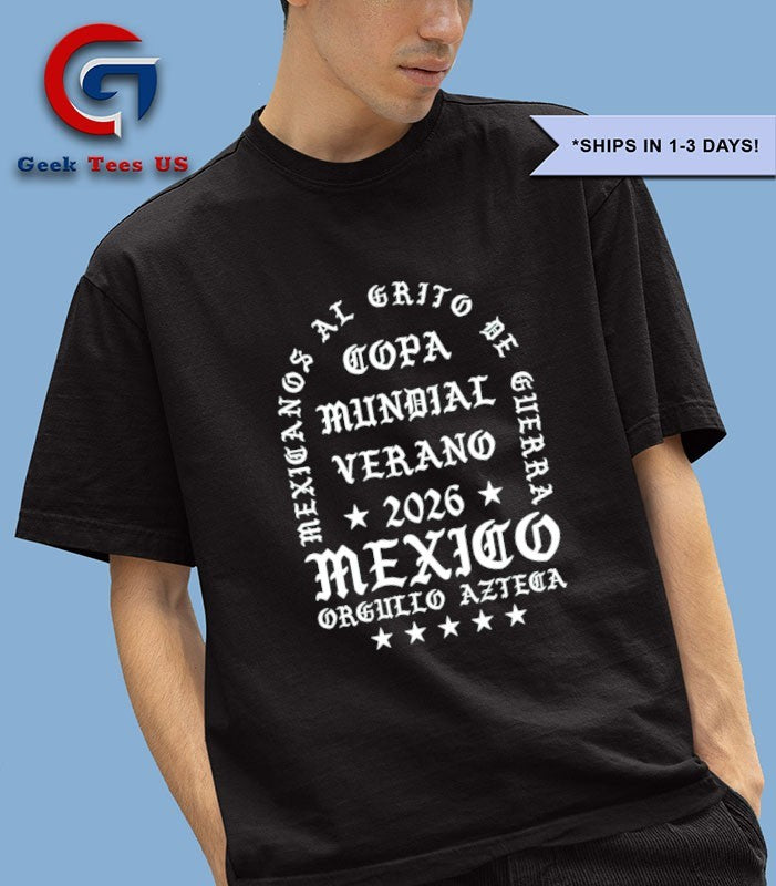 Mexico Copa Mundial Verano 2026 T-shirt