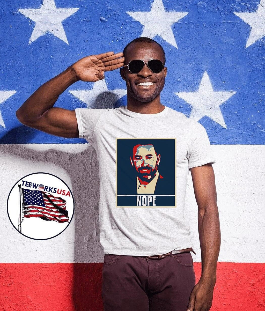 Nope Ben Shapiro Quote Minimalist Politician T-Shirt