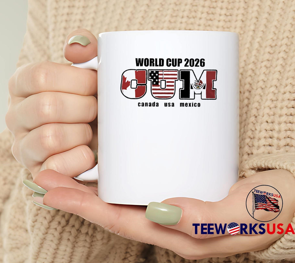 2026 World Cup Apparel Canada USA Mexico Acronym T-Shirt