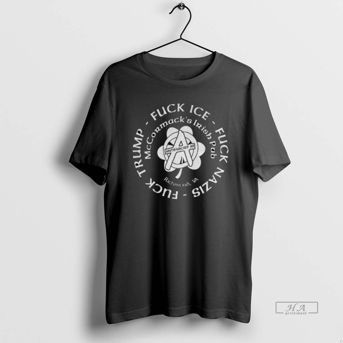 Official Mccormacks Irish Pub Antifascist Af Fuck Trump Fuck Ice Fuck Nazis St Patricks Day
