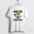 Official Minions I Hate 4 Letter Words Like Iron Dust Cook Mend Diet And Work