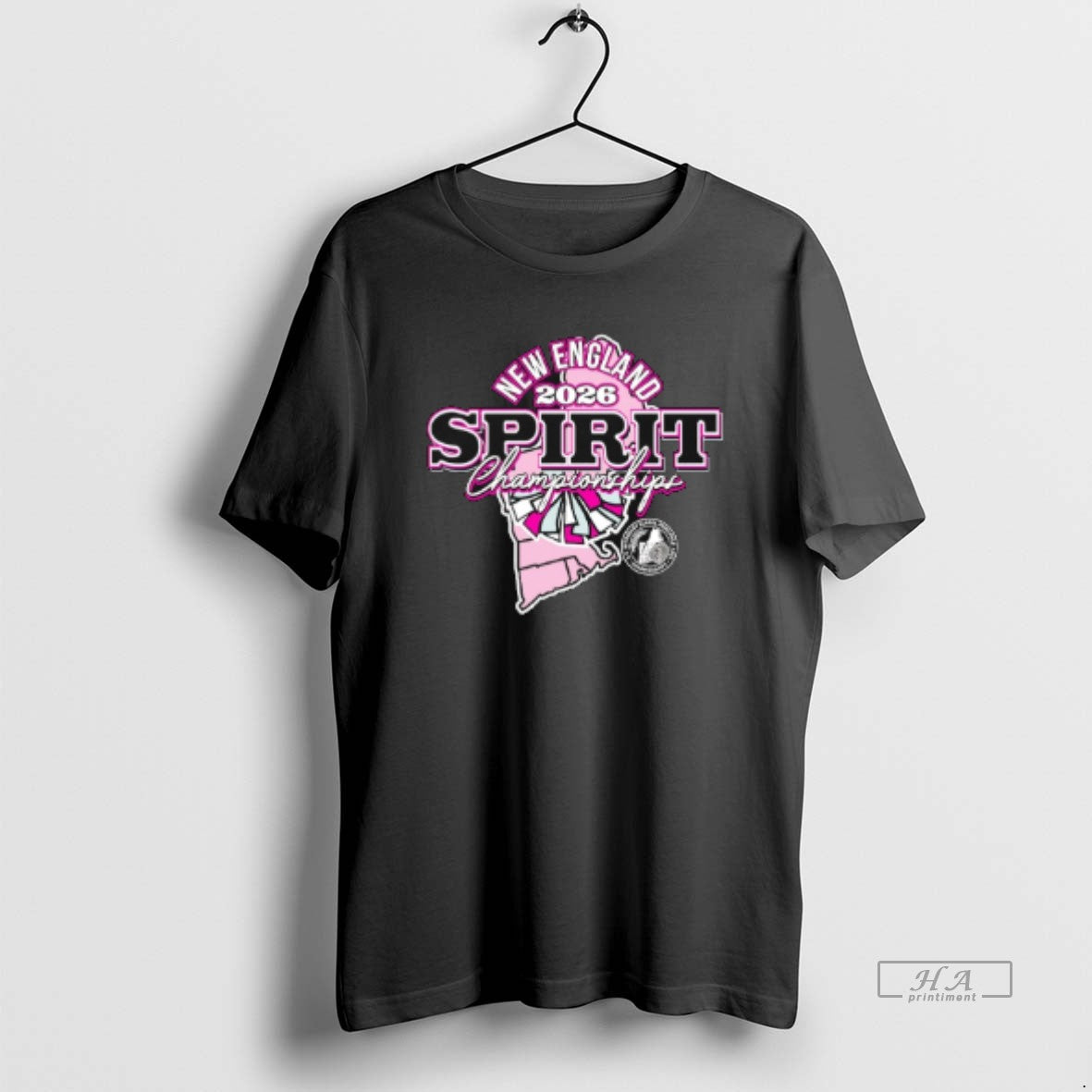 Official New England Necsspa Spirit Championships 2026 Logo