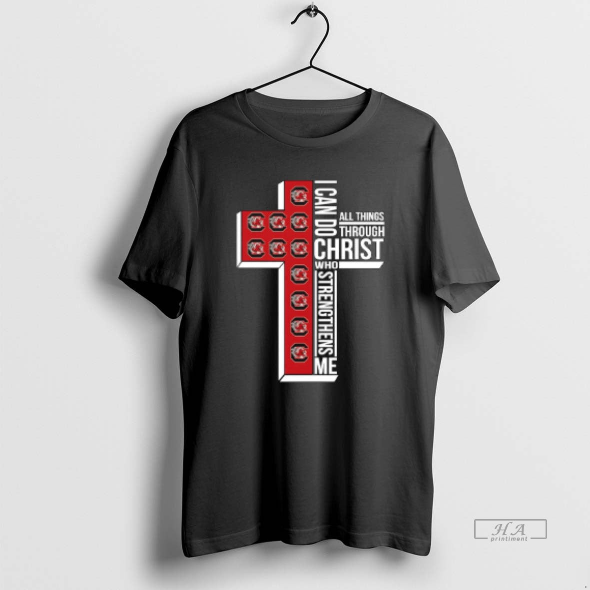 Official South Carolina Womens Basketball I Can All Things Do Through Christ Who Strengthens Me