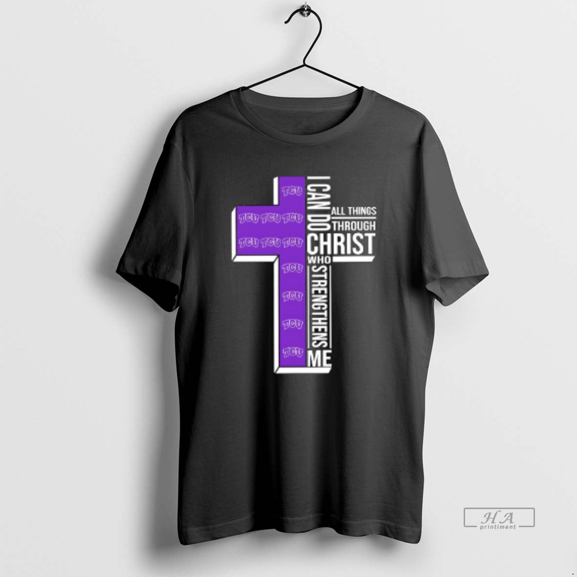 Official Tcu Horned Frogs Womens Basketball I Can All Things Do Through Christ Who Strengthens