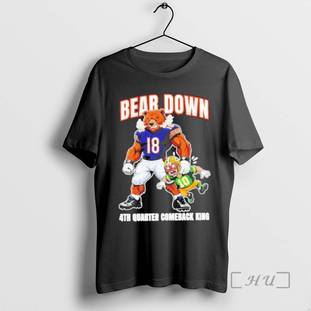 Officials Chicago Beat Packers Bear Down 4th Quarter Comeback King