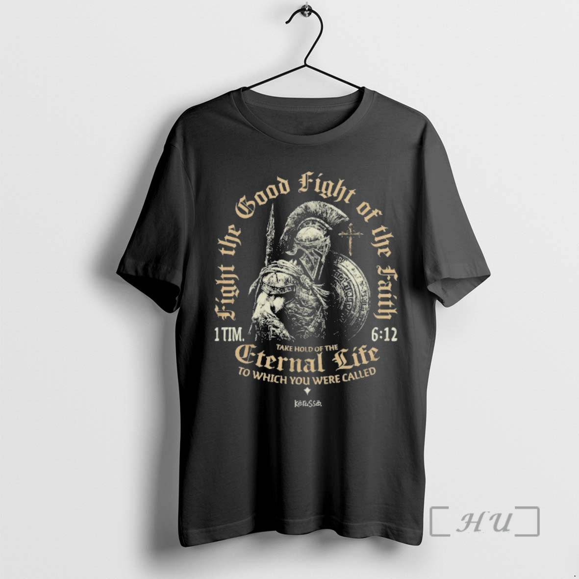 Officials Christian Fight The Good Fight Of The Fight Eternal Life Premium T Shirts Sweater