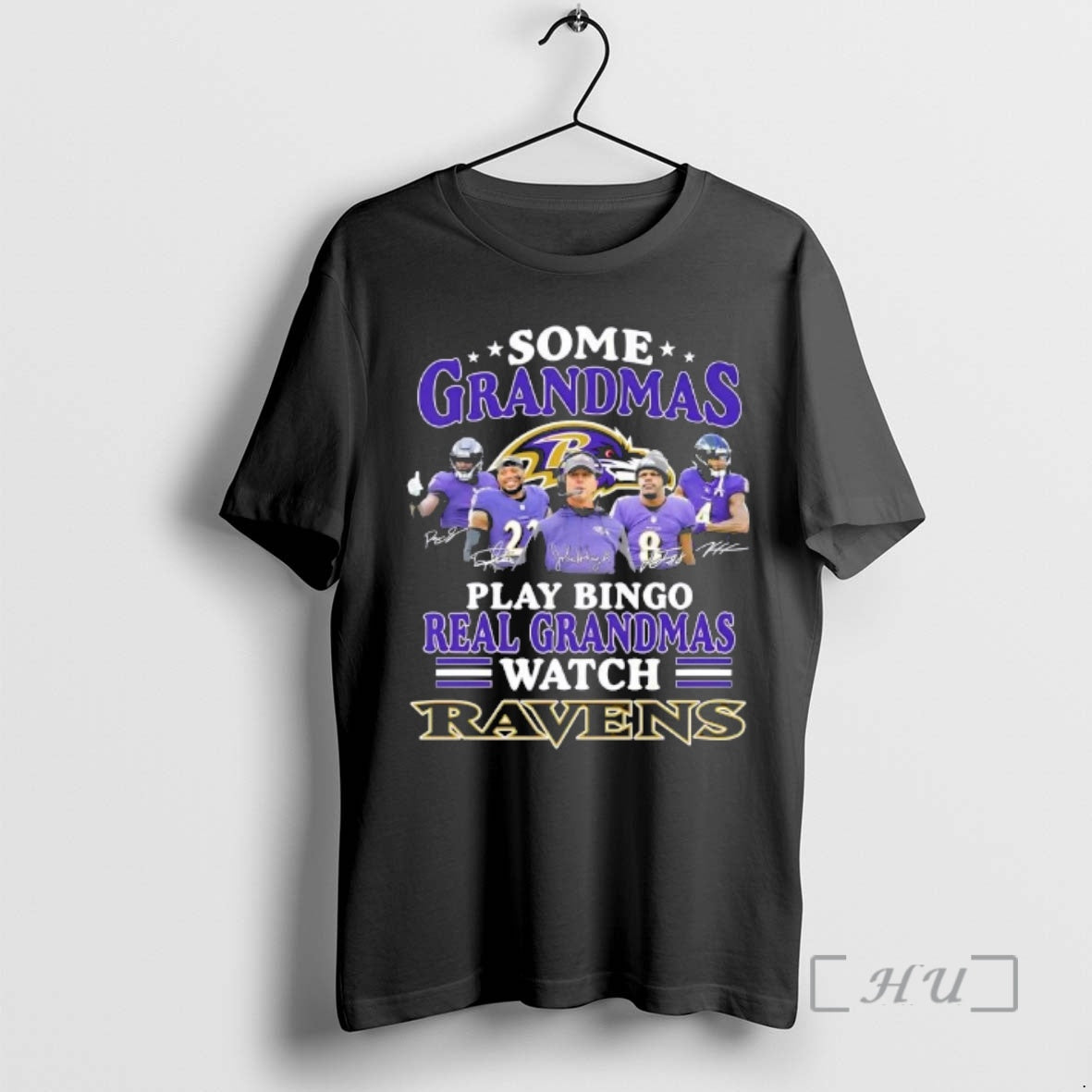 Officials Coach Jim Harbaugh And Players Some Grandmas Play Bingo Real Grandmas Watch Baltimore Ravens