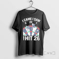 Officials Darts I Hit 26 Dart Player Graphic