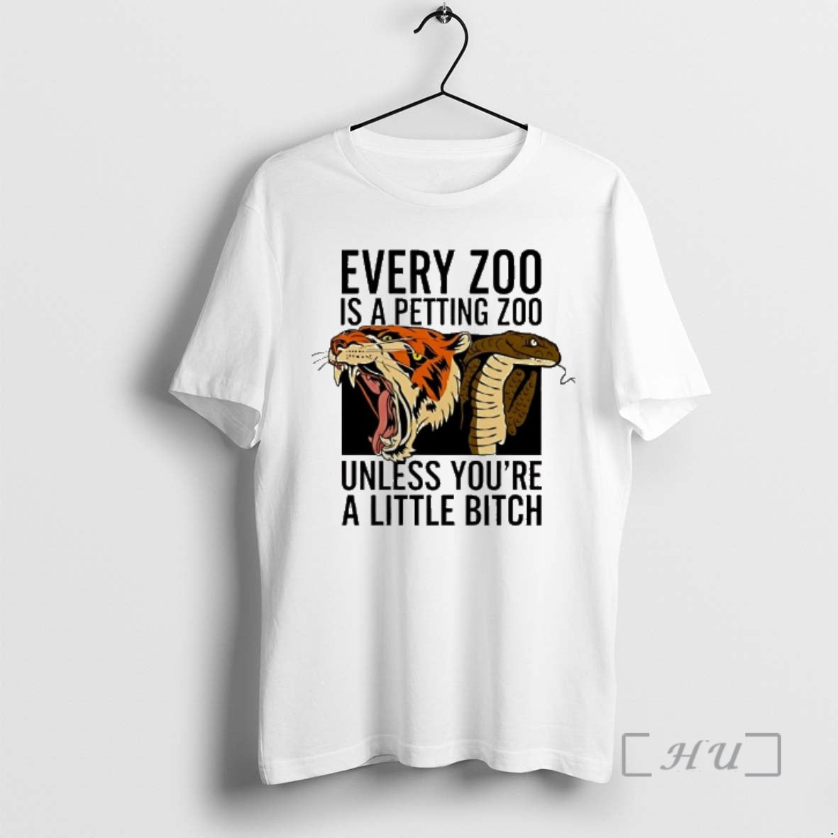 Officials Every Zoo Is A Petting Zoo Unless Youre A Little Bitch Premium T Shirts