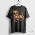 Officials Floral Dachshund Vintage