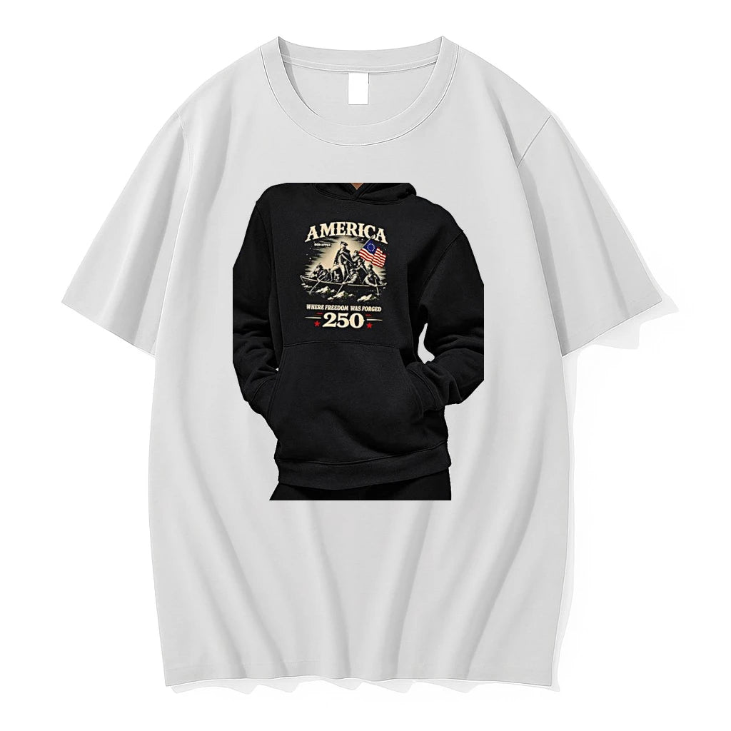 Officials George Washington America Where Freedom Was Forged 250 Premium T Shirt