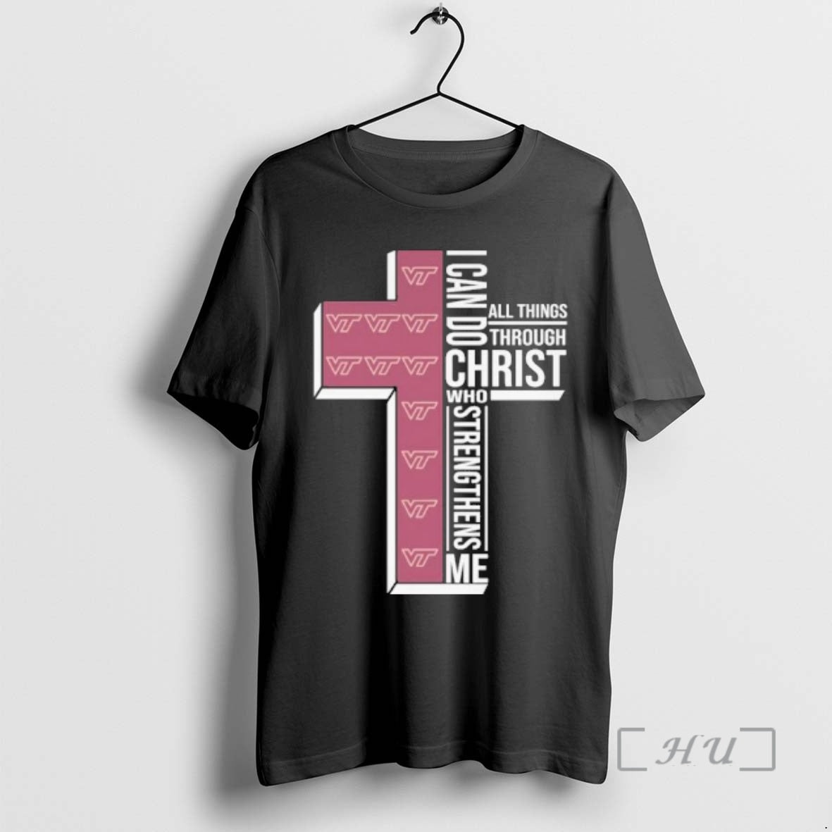 Officials I Can Do All Things Faith And Sports Virginia Tech Hokies College Basketball Premium