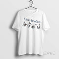 Officials I Love Boobies Birds Graphic