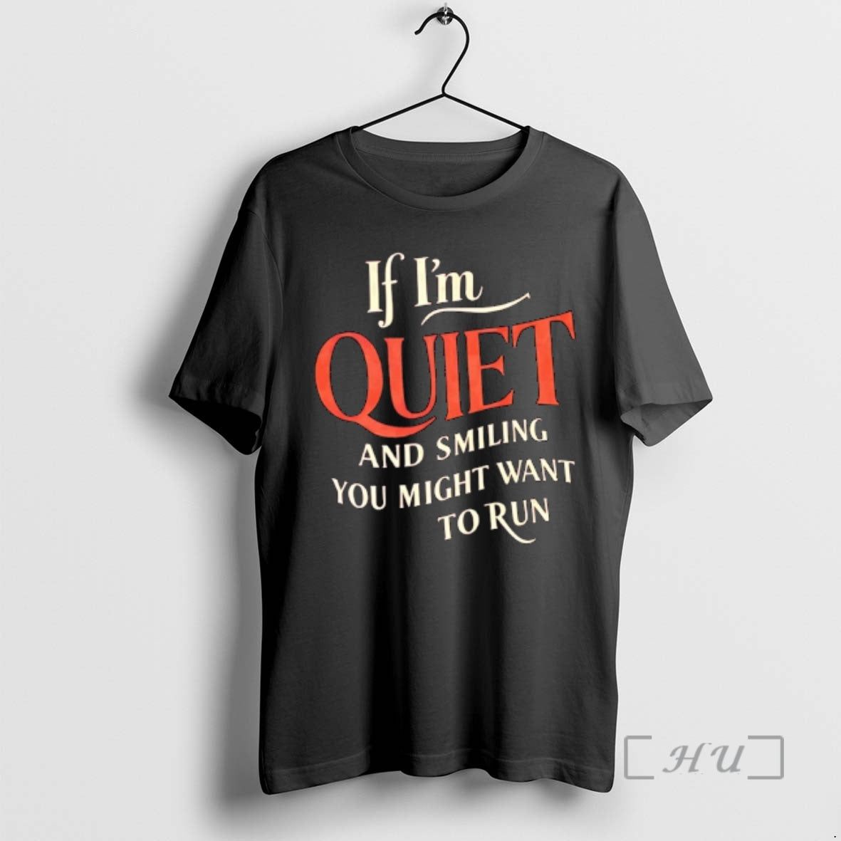 Officials If Im Quiet And Smiling You Might Want To Run Text Premium T Shirts