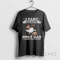Officials Rooster I Fart Because Its The Only Gas I Can Afford Premium T Shirts