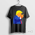 Officials Trump The Golden Leaders One Finger Salute Cartoon