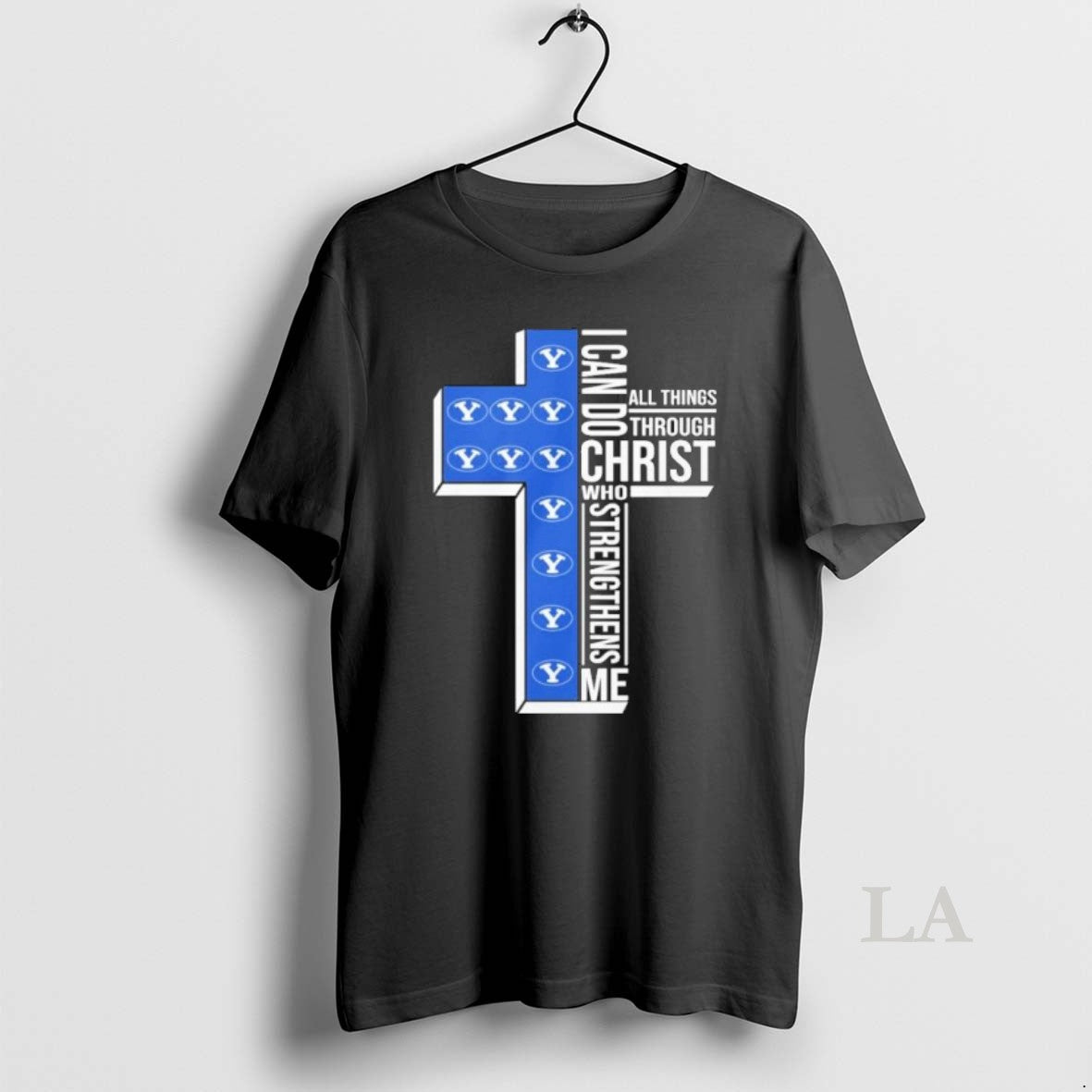 Original Byu Basketball Logo I Can Do All Things Through Christ Who Strengthens Me