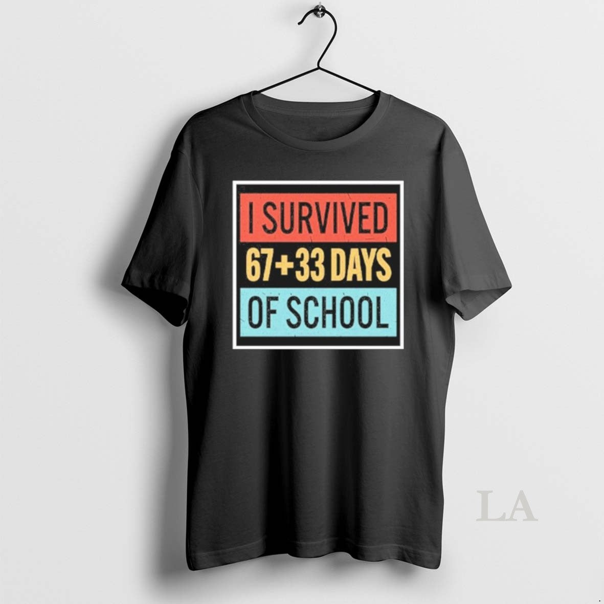 Original I Survived 6733 Days Of School Retro