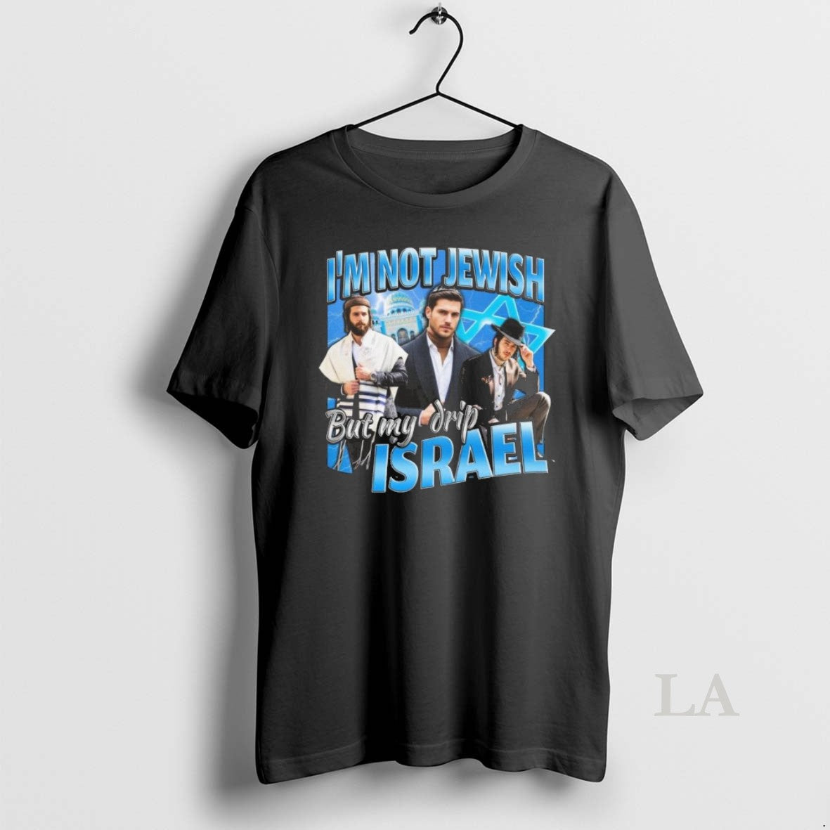 Original Im Not Jewish But My Drip Israel