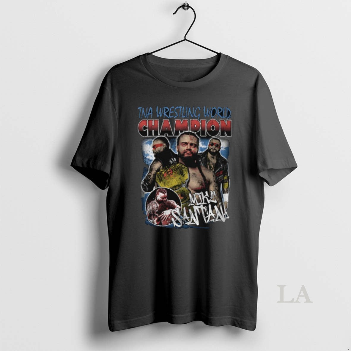 Original Mike Santana Total Nonstop Action Wrestling World Champion Graphic
