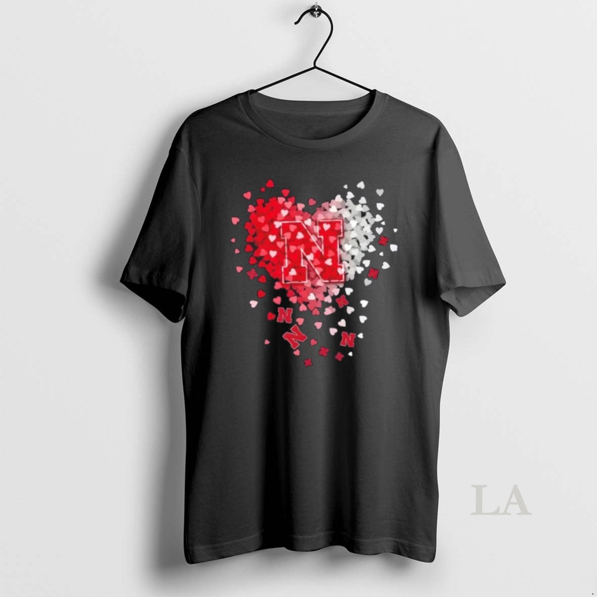 Original Nebraska Cornhuskers Football Fans Hearts And Soul