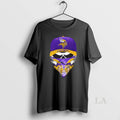 Original Outlaw Skull Gang Wearing A Cap X Minnesota Vikings